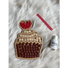Karsan Mozaik Çocuk Etkinlik Seti Cupcake Dikkat ve Beceri Geliştirici
