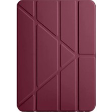 Asa Store Huawei Matepad Pro 12.2 2025 Kalemlikli Mars Tablet Kılıfı - Mürdüm