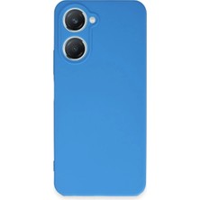 Asa Store Vivo Y18 Kılıf First Silikon - Mavi