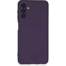 Asa Store Samsung Galaxy A14 4g Kılıf Nano Içi Kadife Silikon - Mor