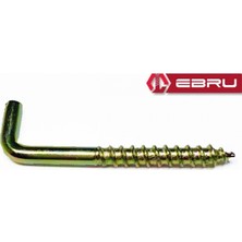 Pileli Store Ebru Vidalı Korniş Çivi No:8 - 4X80 - 10 Adet