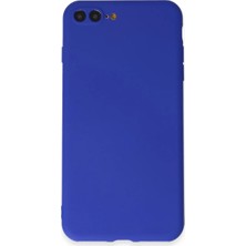 Asa Store Iphone 7 Plus Kılıf First Silikon - Koyu Mavi