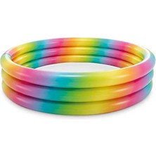 MarkEntegra Geometrik Desenli Şişme Çocuk Havuzu - 168X38 cm Boyut