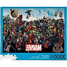 MarkEntegra 3000 Parça Süper Kahramanlar Temalı Bulmaca
