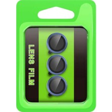 Asa Store Samsung Galaxy S25 Fe Raze Metal Kamera Lens - Lacivert