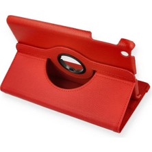 Asa Store Ipad Mini 1 Kılıf 360 Tablet Deri Kılıf - Kırmızı