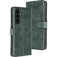 Asa Store Samsung Galaxy A16 5g Kılıf Trend S Plus Kapaklı Kılıf - Yeşil