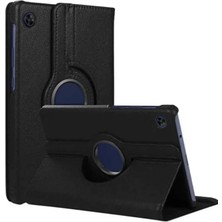 Asa Store Samsung Galaxy Tab A11 360 Tablet Deri Kılıf - Siyah