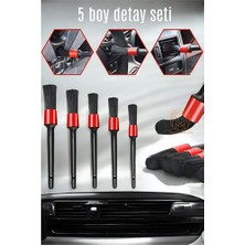 Senka Hsnet 5 Boy Araç Detay Temizlik Fırça Seti Slalom Design