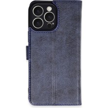 Asa Store Iphone 16 Pro Max Kılıf Trend S Plus Kapaklı Kılıf - Lacivert