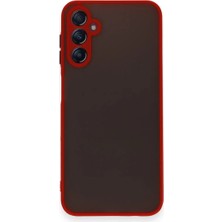 Asa Store Samsung Galaxy A15 4g Kılıf Montreal Silikon Kapak - Kırmızı
