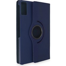 Asa Store Lenovo Tab M8 Kılıf 360 Tablet Deri Kılıf - Lacivert