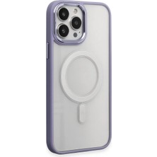 Asa Store Iphone 15 Pro Kılıf Room Magneticsafe Silikon - Lila