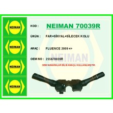 Bescher Muratech Far Sinyal Silecek Kolu Fluence 2009 -