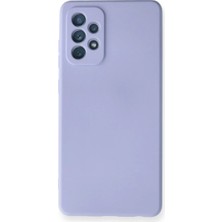Asa Store Samsung Galaxy A72 Kılıf Nano Içi Kadife Silikon - Lila