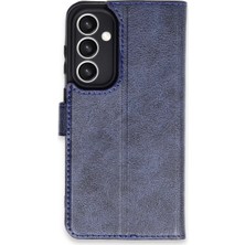 Asa Store Samsung Galaxy S23 Fe Kılıf Trend S Plus Kapaklı Kılıf - Lacivert