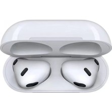 Pileli Store Movenchy Airpods Tesna Buds 4 Aktif Gürültü Engelleyici Özellikli Bluetooth Kulaklık - Beyaz