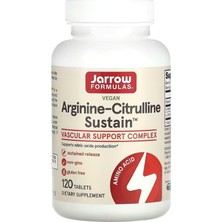 Jarrow Formulas (Özelsporcugıdaların'dan !!) Arginine-Citrulline Sustain, 120 Tablets 55.
