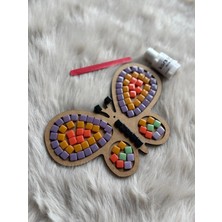 Karsan Mozaik Çocuk Etkinlik Seti Kelebek Dikkat ve Beceri Geliştirici