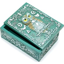 Asa Store Polyester Baykuş Tasarımı Kutu ALK2364