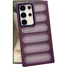 Asa Store Samsung Galaxy S24 Ultra Kılıf Airmax Silikon Kapak - Derin Mor