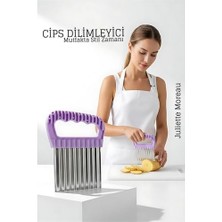 Senka Şekilli Pratik Cips Dilimleyici Paslanmaz Çelik – 9X13 cm