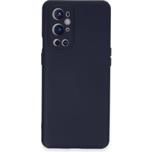Asa Store One Plus 9 Pro Kılıf Nano Içi Kadife Silikon - Lacivert