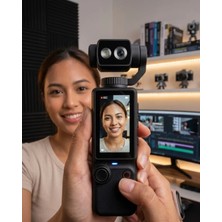 Pileli Store Kompakt 4K Vlog Kamera 2.0 IPS Ekran Otomatik Odaklama ve Stereo Ses Kayıtlı