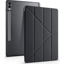 Asa Store Samsung Galaxy X510 Tab S9 Fe 11 Kılıf Kalemlikli Mars Tablet Kılıfı - Siyah