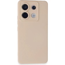 Asa Store Xiaomi Redmi Note 13 Pro 5g Kılıf Nano Içi Kadife Silikon - Pudra