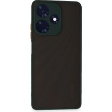Asa Store Infinix Hot 30 4g Kılıf Montreal Silikon Kapak - Yeşil