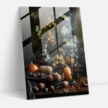 Popcasso Johannes Vermeer Temalı Cam Tablo Modern Sanat Duvar Dekorasyonu