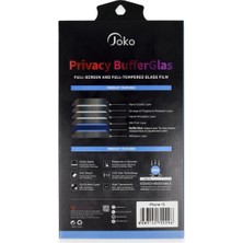 Asa Store Joko  Iphone 14 Pro Max Buffer Hayalet Cam Ekran Koruyucu - Siyah