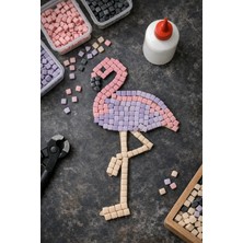 Karsan Mozaik 16X24CM Flamingo Mozaik Çocuk-Yetişkin Set (Başlangıç Seviye)