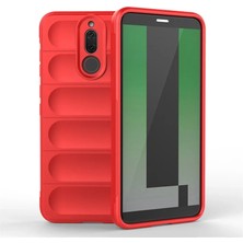 Asa Store Huawei Mate 10 Lite Kılıf Optimum Silikon - Kırmızı