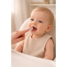 Tgm Baby Parmini 2'li Ultra Premium Silikon Parmak Diş Fırçası Seti ( Özel Taşıma Kablı )