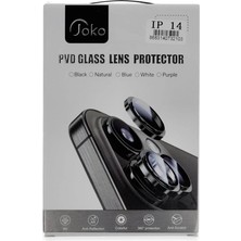 Asa Store Joko  Iphone 14 Pvd Metal Kamera Lens - Siyah