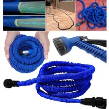 Asa Store 30 Metre Uzayan Bahçe Sulama Araç Yıkama Hortumu 7 Kademeli Başlık