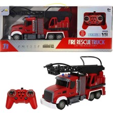 Sunman S00005092 U/k Itfaiye Kamyon 1:12 Ses/ışık 2.4g