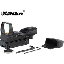 Asa Store 1X22X33MM Red Dot Refleks Dürbün  4 Farklı Nişangah Tipi 11MM Ray Uyumlu