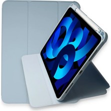 Asa Store Ipad Pro 11 (2021) Kılıf Ling 360 Kalemlikli Tablet Kılıf - Mavi