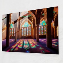 Popcasso Görkemli Cam Duvar Tablosu - Camii Temalı Sanat Eseri