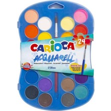 Carioca Sulu Boya 30 Mm. Fırçalı 24'lü