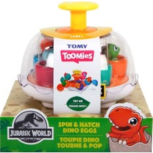 Adore Oyuncak 73252 Tomy - Jurassic World Dönen Dino Yumurtalar - Toomies +12 Ay