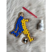 Karsan Mozaik Çocuk Etkinlik Seti Futbolcu Dikkat ve Beceri Geliştirici Okul