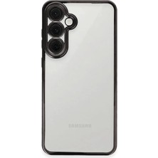 Asa Store Samsung Galaxy S24 Fe Kılıf Razer Lensli Silikon - Siyah
