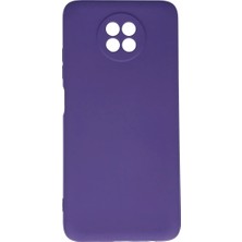 Asa Store Xiaomi Redmi Note 9 5g Kılıf Nano Içi Kadife Silikon - Mor
