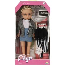 Sunman S00004286 Alyss Günlük Kıyafet Moda Bebekleri -Sun