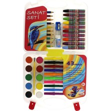 MEGA 43 Parça Çantalı Sanat Seti