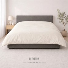 135X220 cm Tek Kişilik Nevresim (Ranforce Yorgan Kılıfı) – Krem, Beyaz, Mavi, Gri, Siyah, Pudra